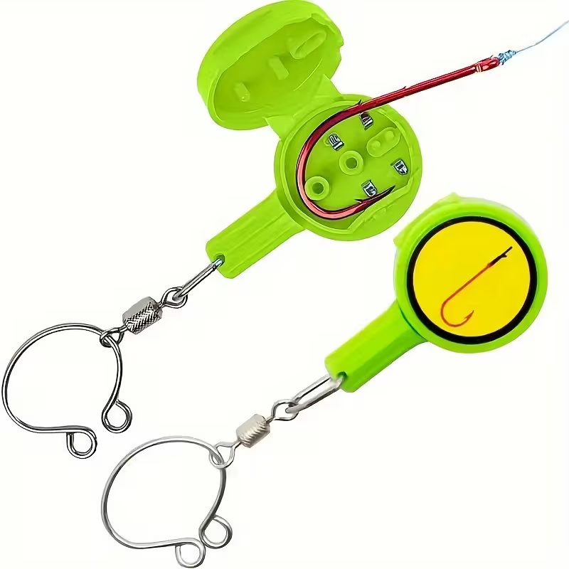 Ice Fishing Tip Up - قطعتان من أدوات الصيد: أداة العقد،