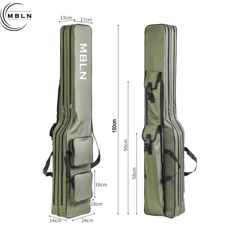 علامة تجارية MBLN، حقيبة صنارة - مراجعة Fishing Equipment Brands وسعره