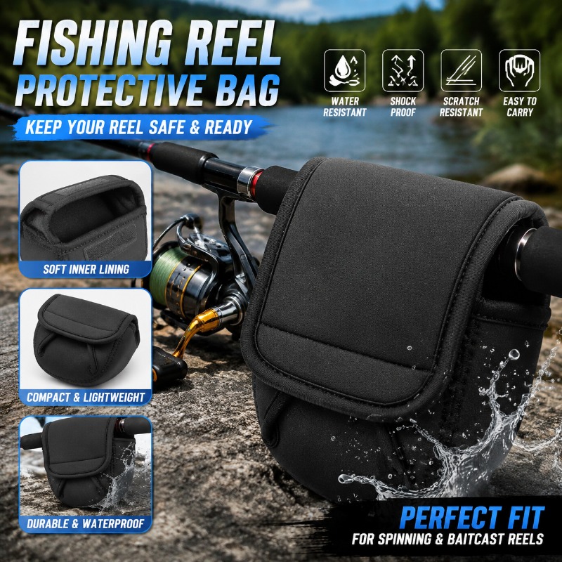 حقيبة واقية لبكرة الصيد، حافظة - مراجعة Fishing Equipment Bag وسعره